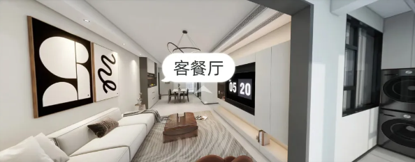 124㎡的大空間，讓獨(dú)居女孩過的井然有序、舒適又安心！